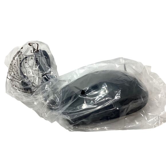 Genuine HP Optical Wired USB Mouse 697738-001 Black - Picture 2 of 4